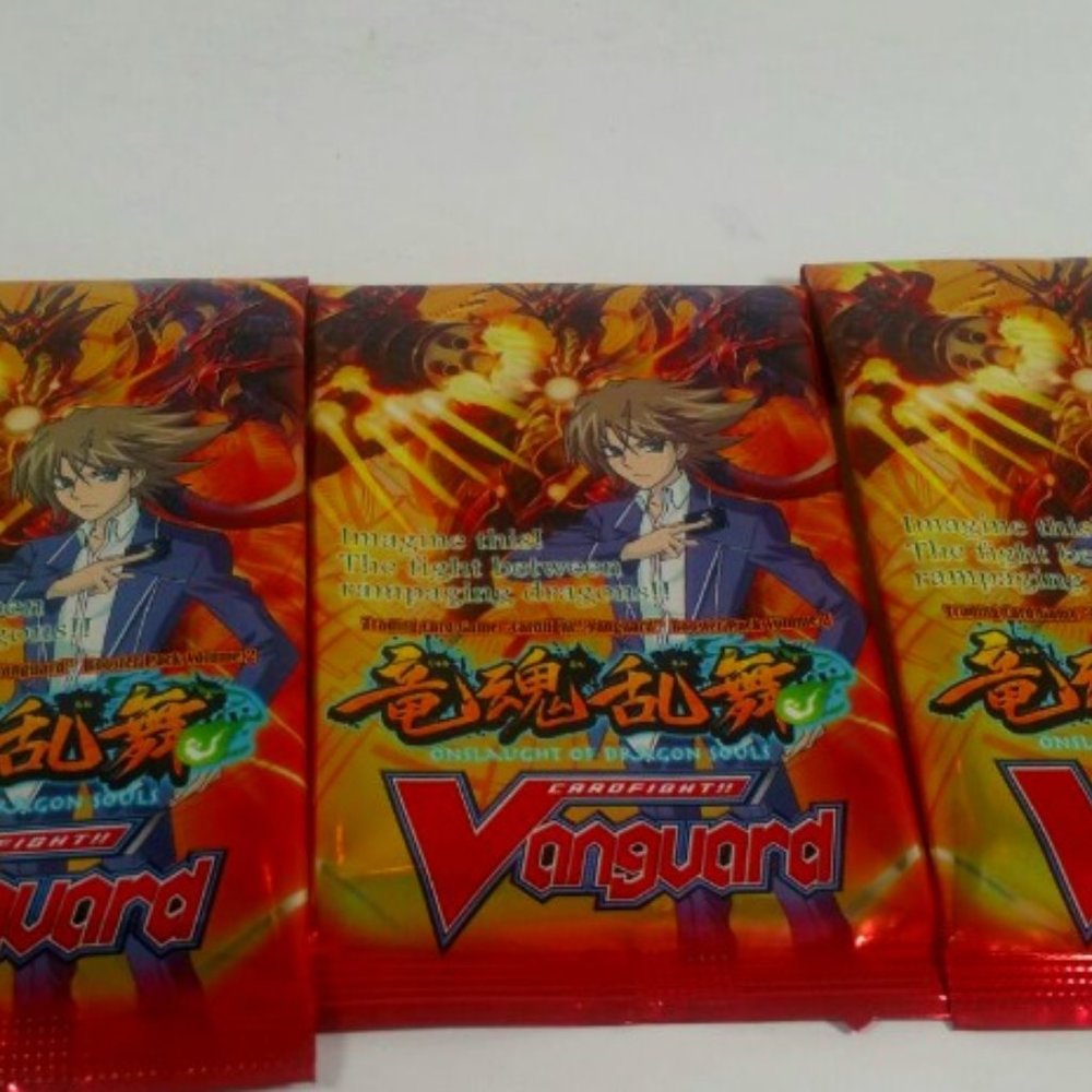 Cardfight Vanguard Onslaught of Dragon Souls Booster Pack ENGLISH Edition